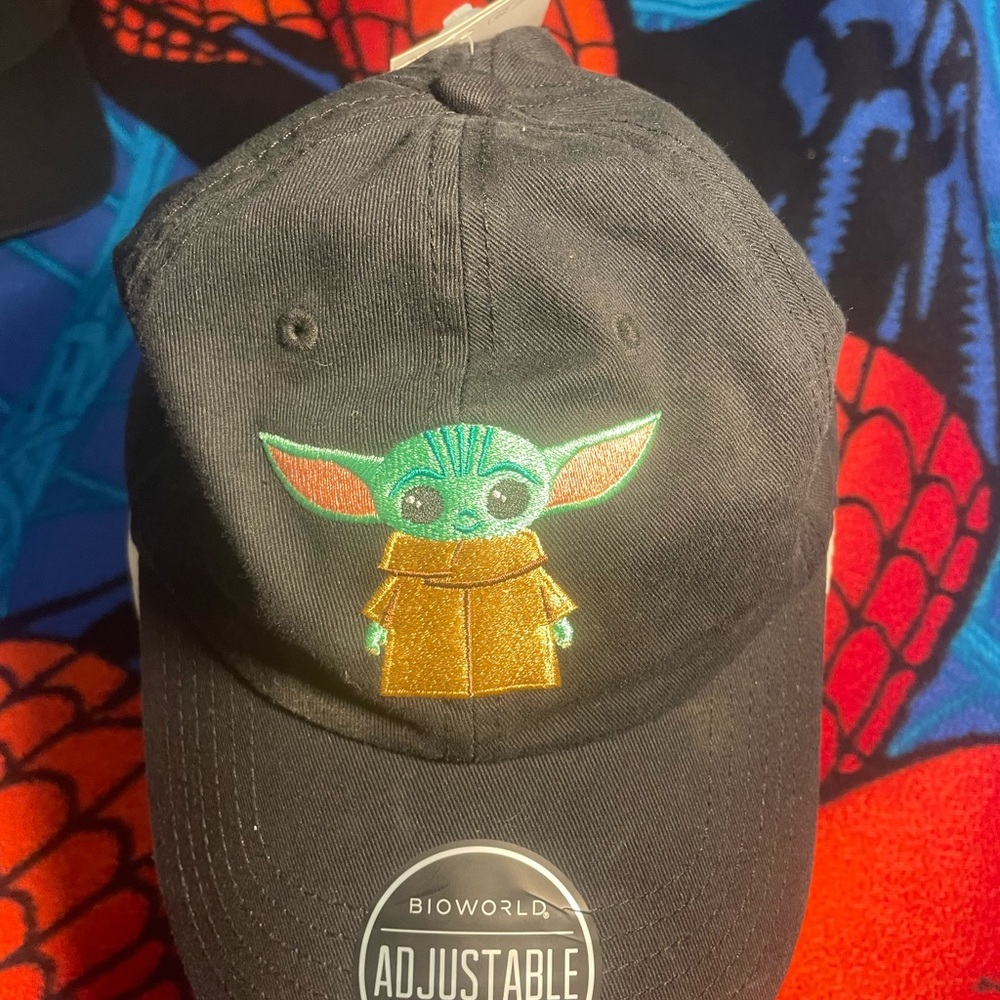 Star Wars Black and Green Baby Yoda Hat